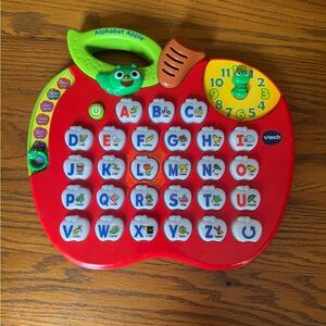 Alphabet Apple Learning Toy - Red & Green